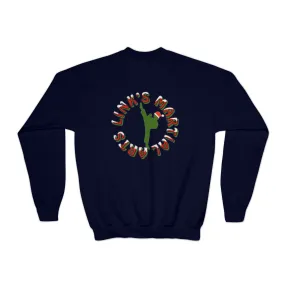 Link's Martial Arts Holiday Logo Youth Crewneck Sweatshirt