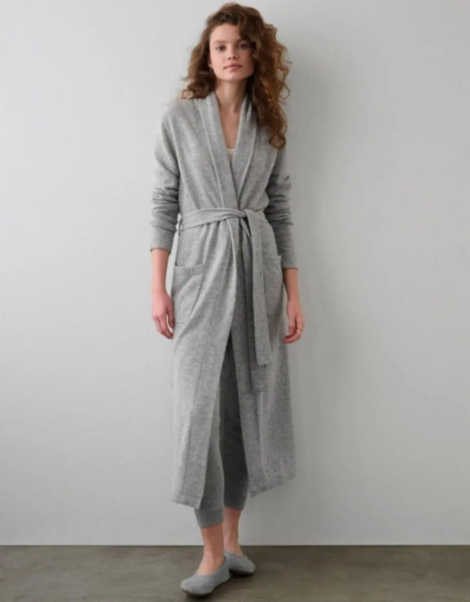 Long Cashmere Robe