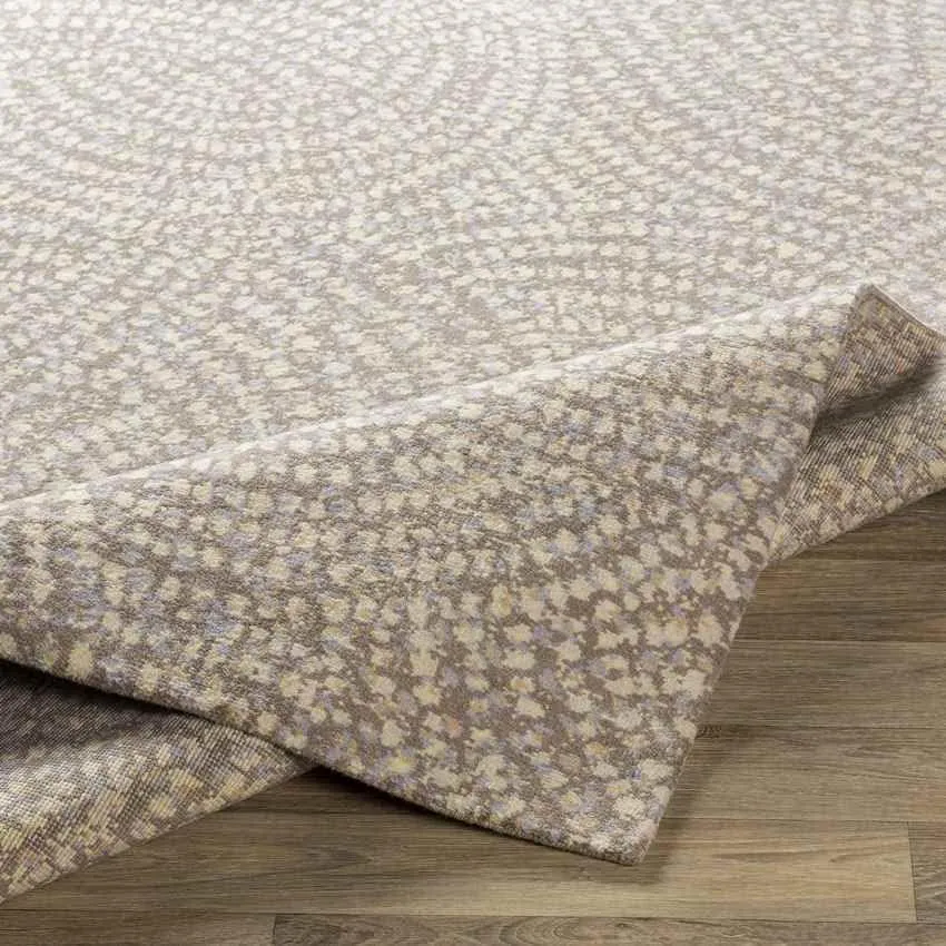 Loughton 8x10 Modern Beige Area Rug Carpet for Living Room Bedroom or Kitchen (7'6" x 9'6")