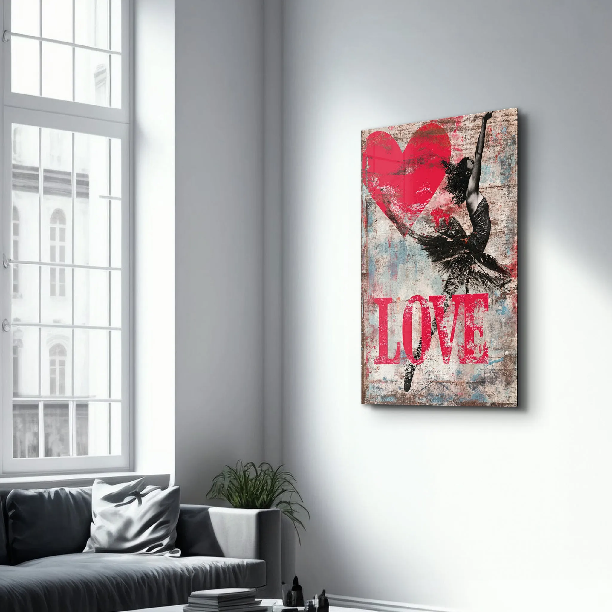 Love Banksy Style | Designers Collection Glass Wall Art