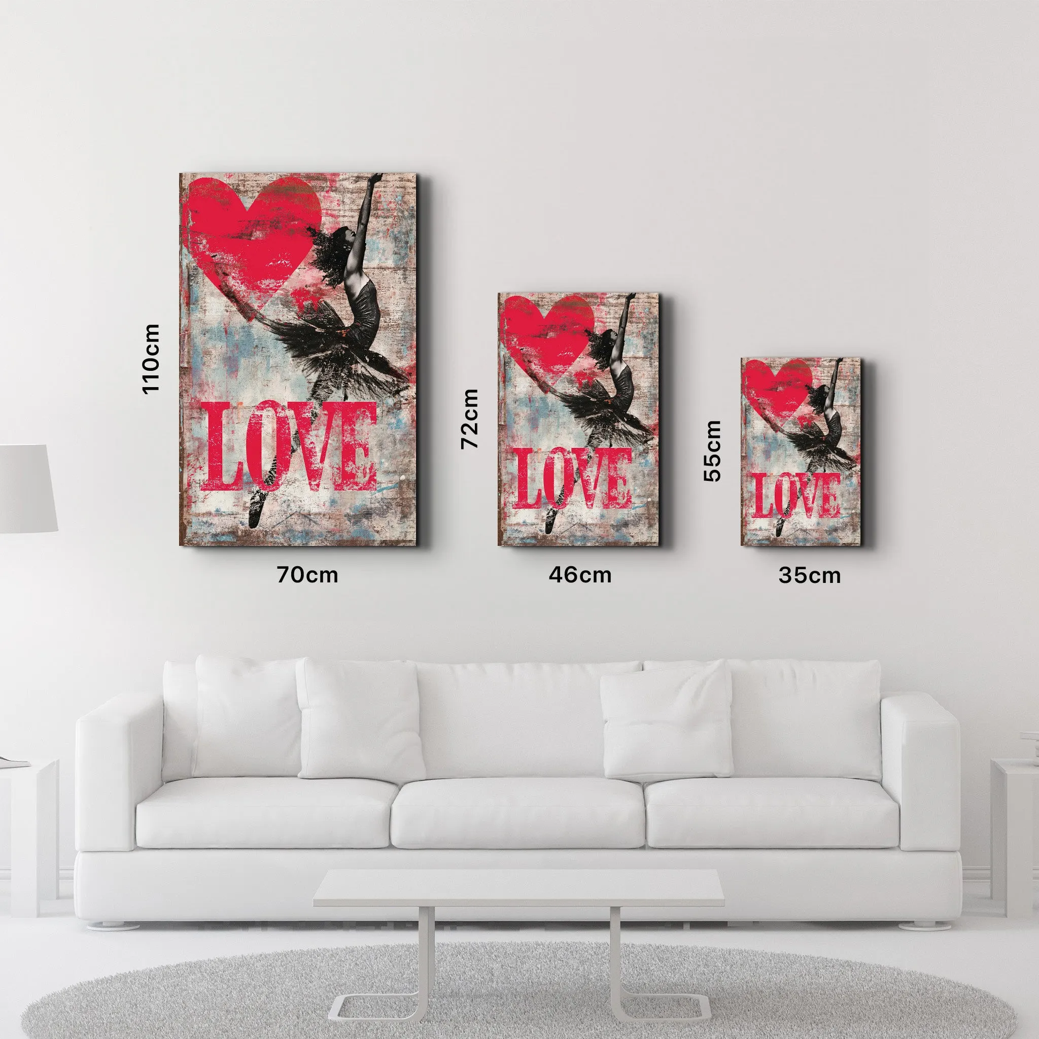 Love Banksy Style | Designers Collection Glass Wall Art