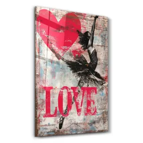 Love Banksy Style | Designers Collection Glass Wall Art