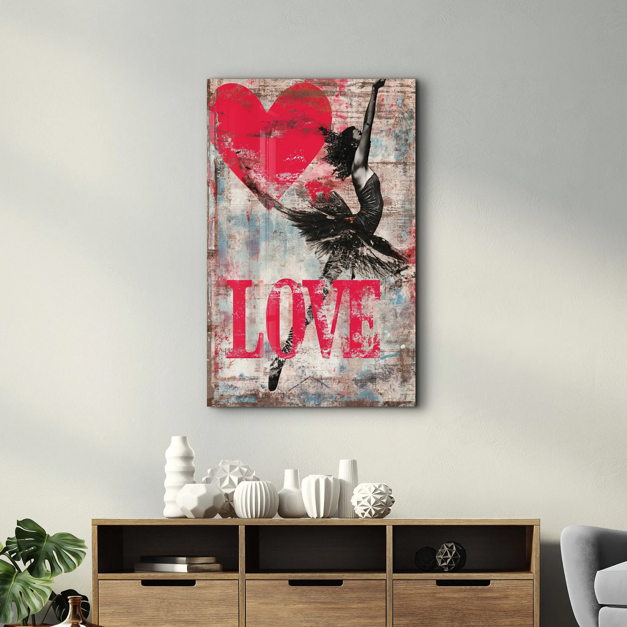 Love Banksy Style | Designers Collection Glass Wall Art