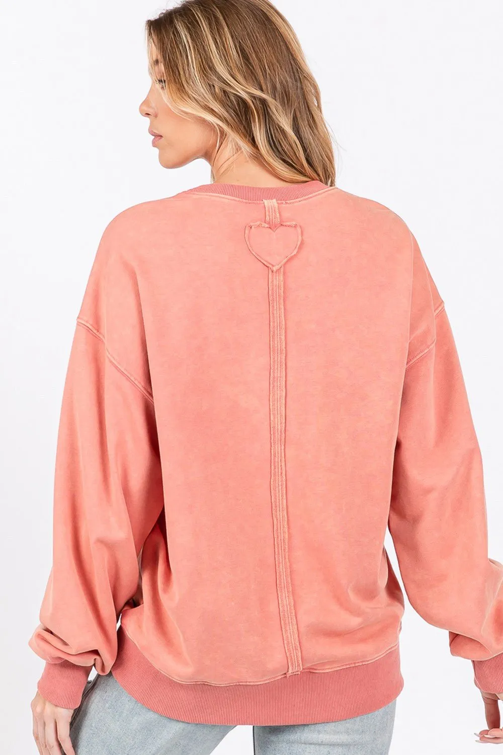 Love Sweatshirt - Pink