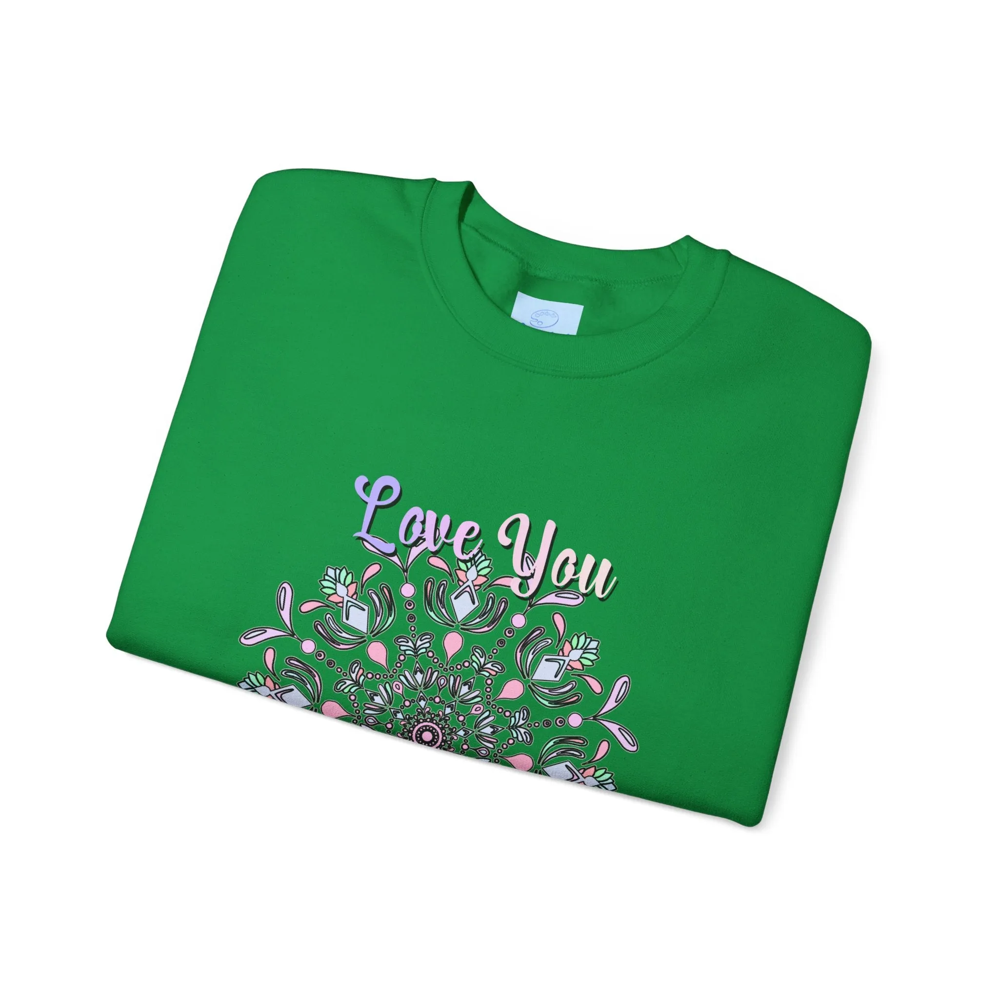 Love You Mom Mandala Sweatshirt