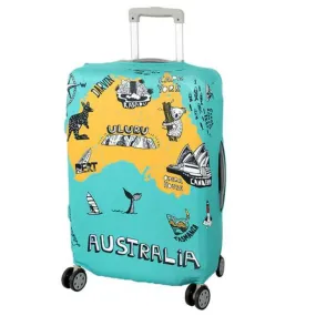 Luggage Cover - Fits Large Spinners 70cm to 80cm - Australia