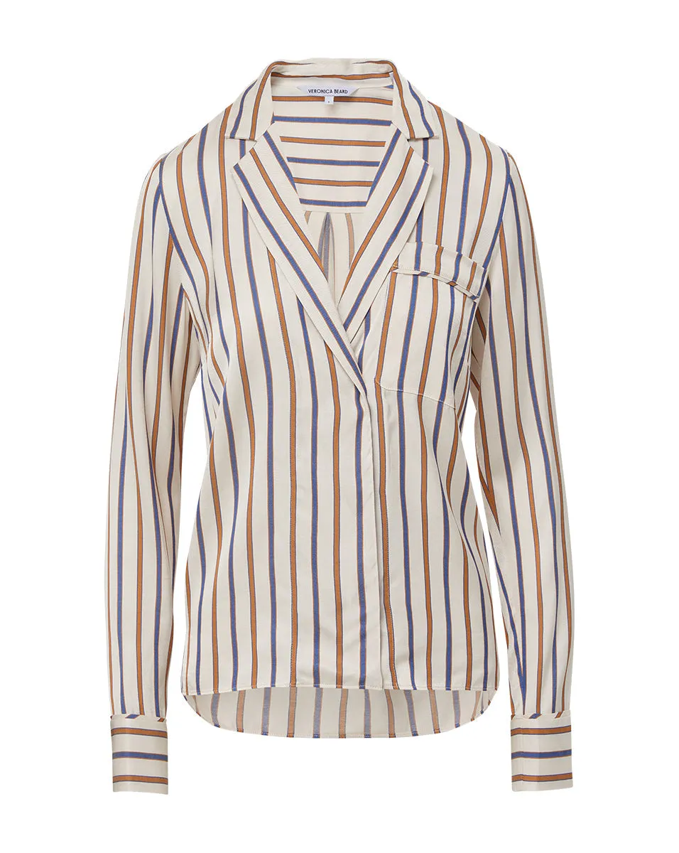 Lusanne Striped Top