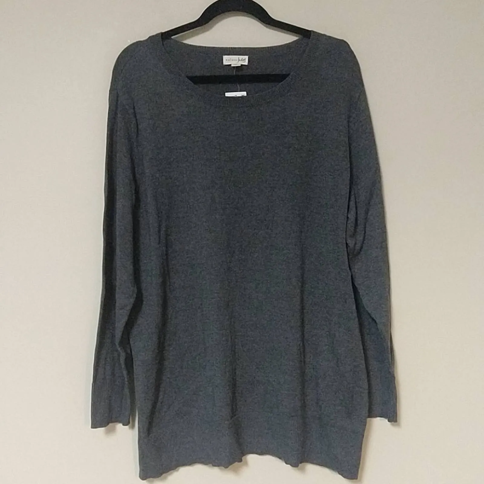 Maison Jules Side Split Crew Neck Sweater XXL