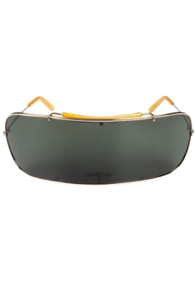 MAISON MARTIN MARGIELA L'INCOGNITO AVIATOR SHIELD SUNGLASSES SS 2009