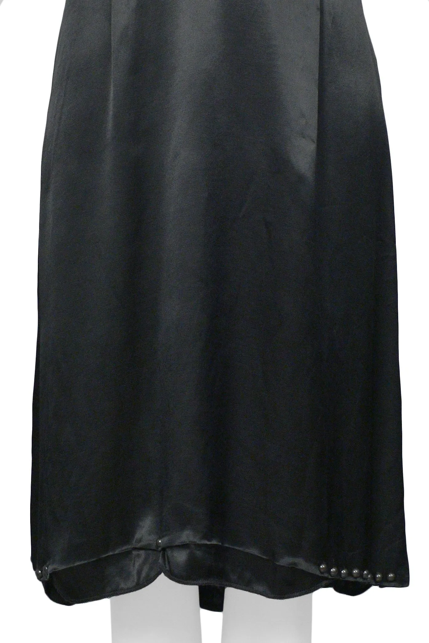 MARGIELA SATIN CAR SEAT COLLECTION DRESS 2006