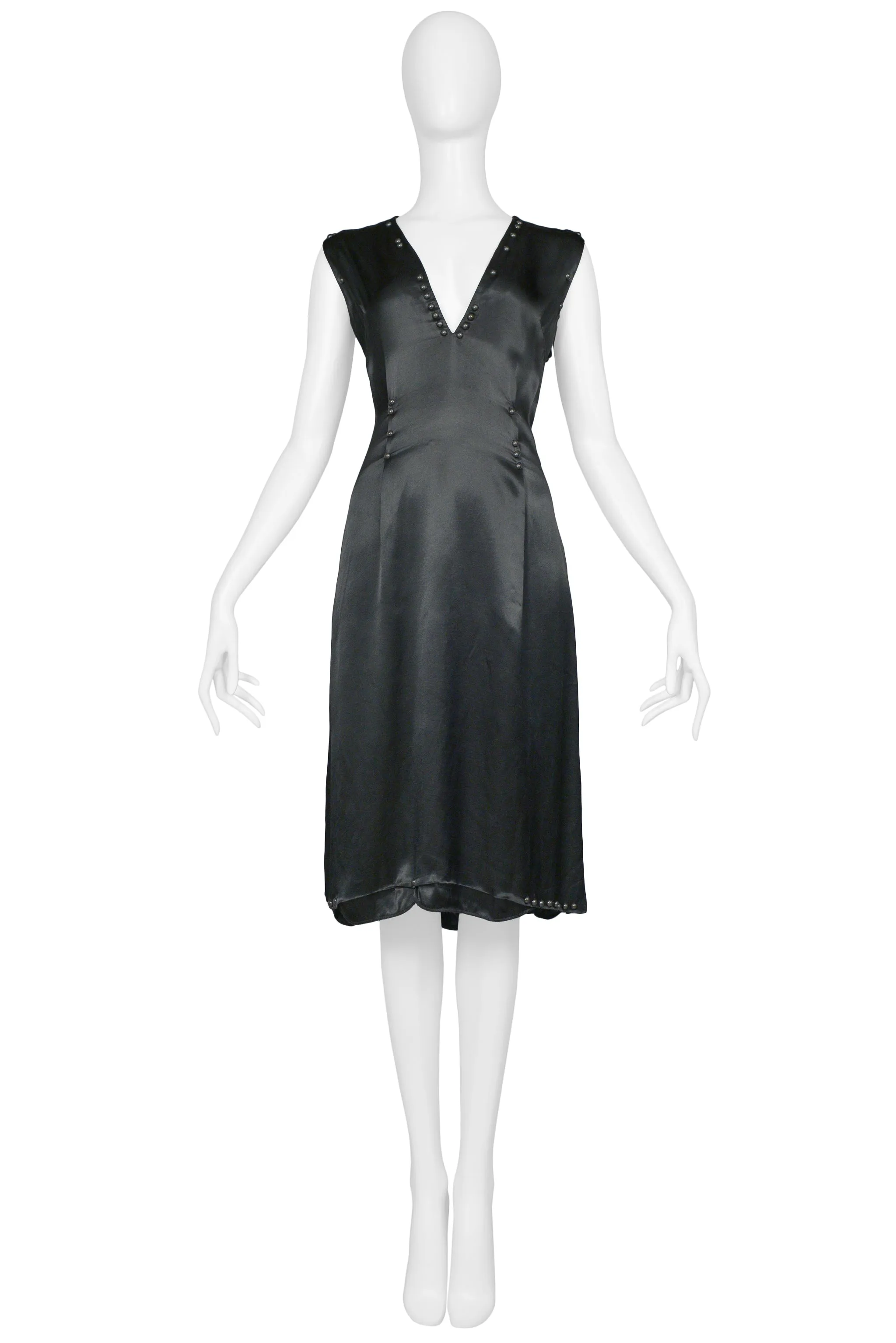 MARGIELA SATIN CAR SEAT COLLECTION DRESS 2006