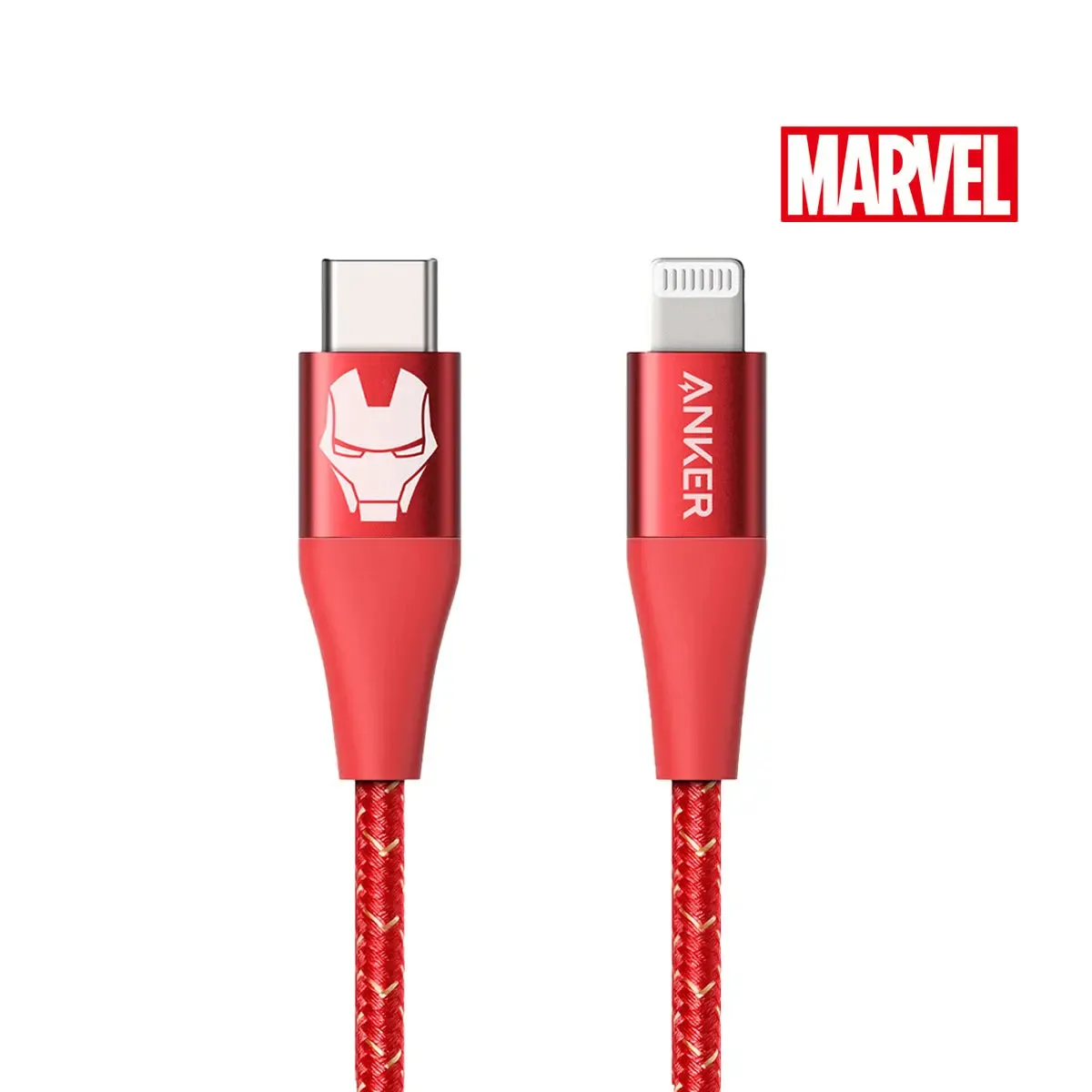 [Marvel] Anker PowerLine  II USB C to Lightning 3ft Cable A9548