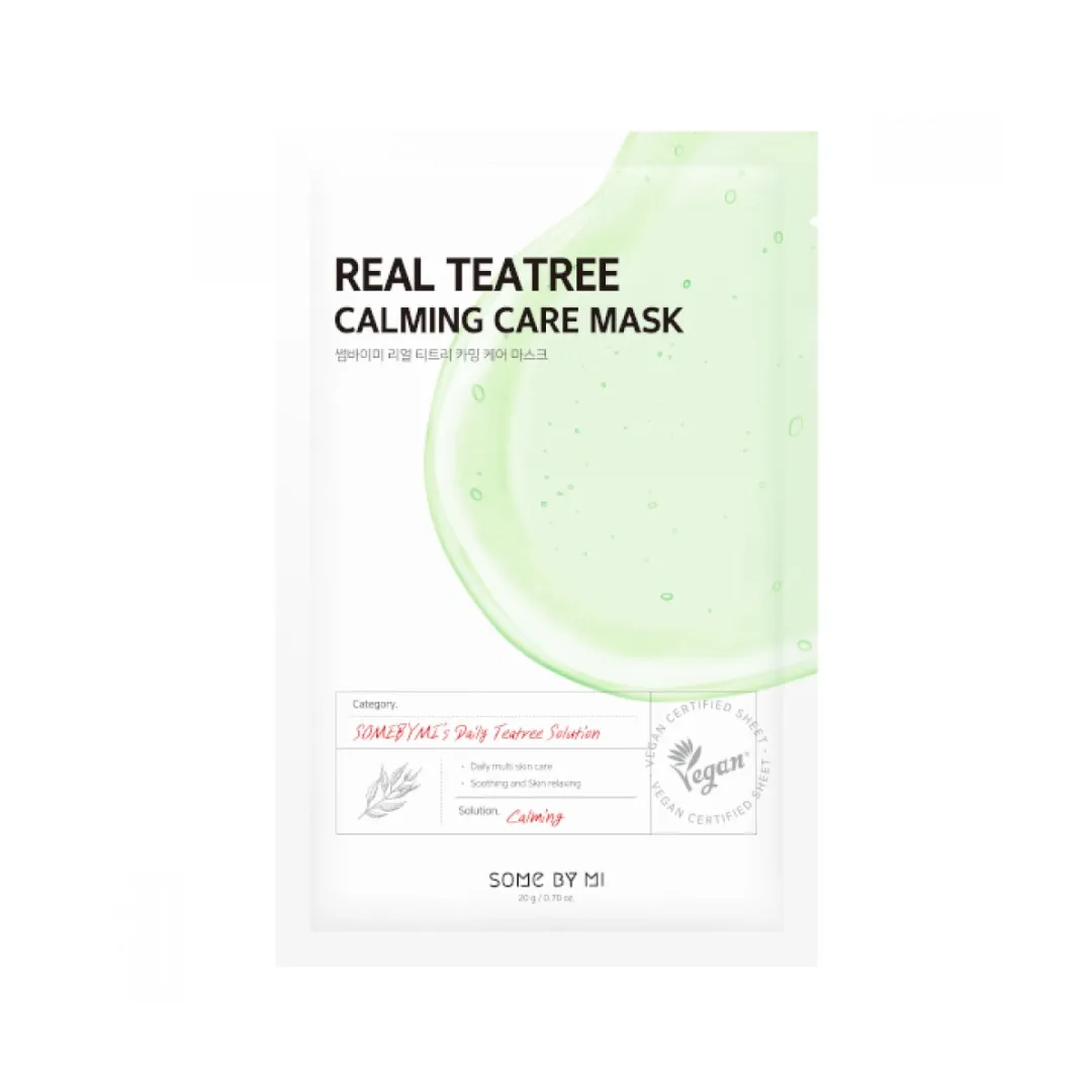 Mascarilla Facial Some By Mi Real Teatree Calming Care Mask 20g