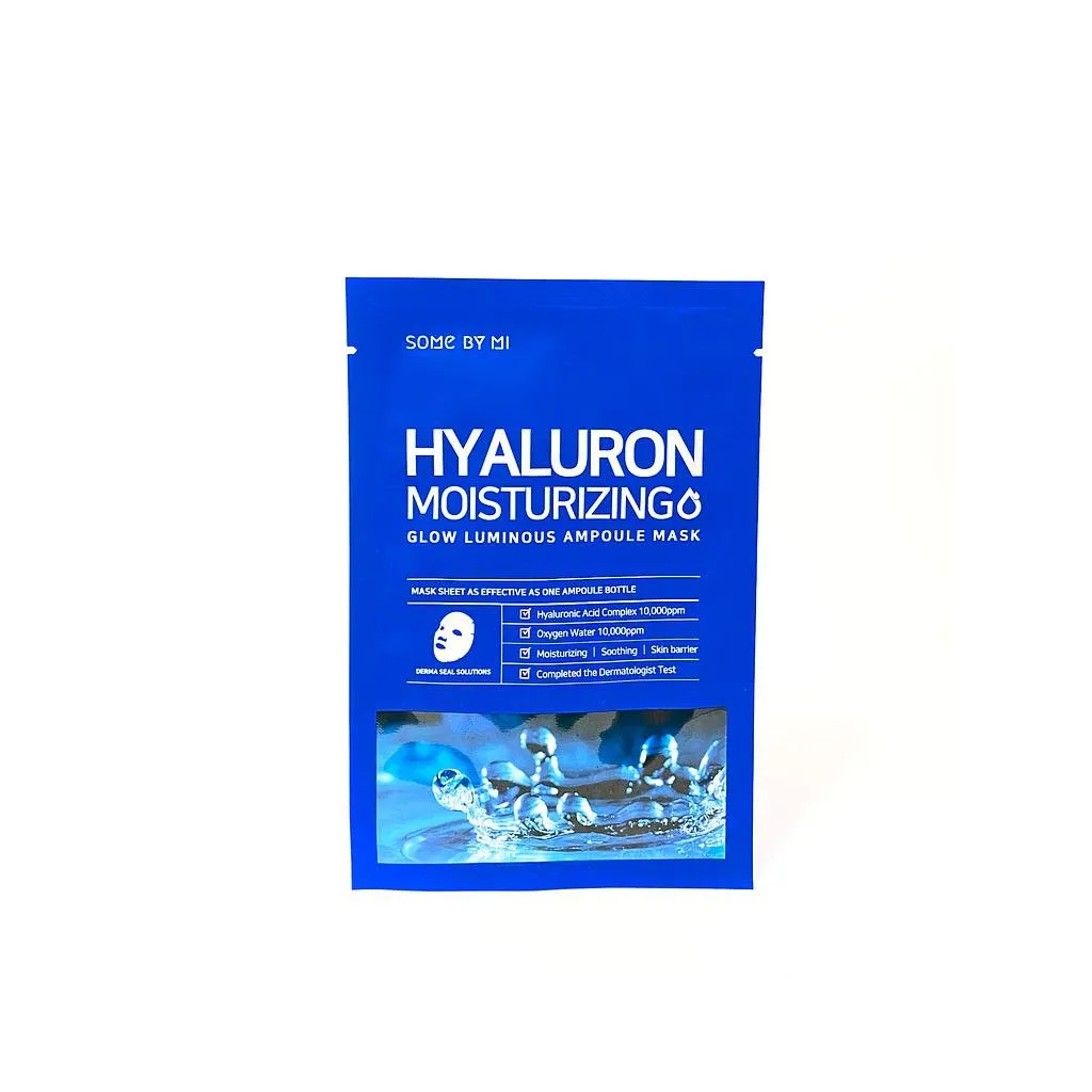 Mascarillas Some By Mi Hyaluron Moisturizing Glow Luminous Ampoule Mask 25g