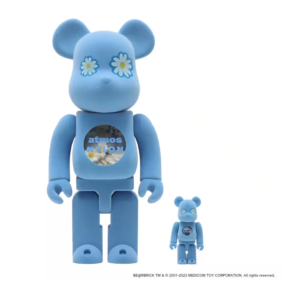 MEDICOM TOY BEARBRICK ATMOS X NYLON JAP