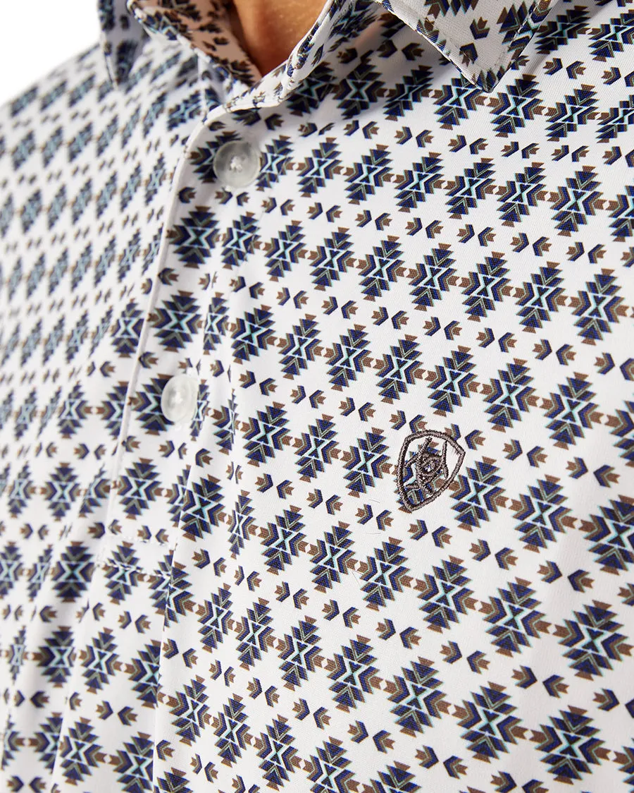 Men's All Over Print Polo