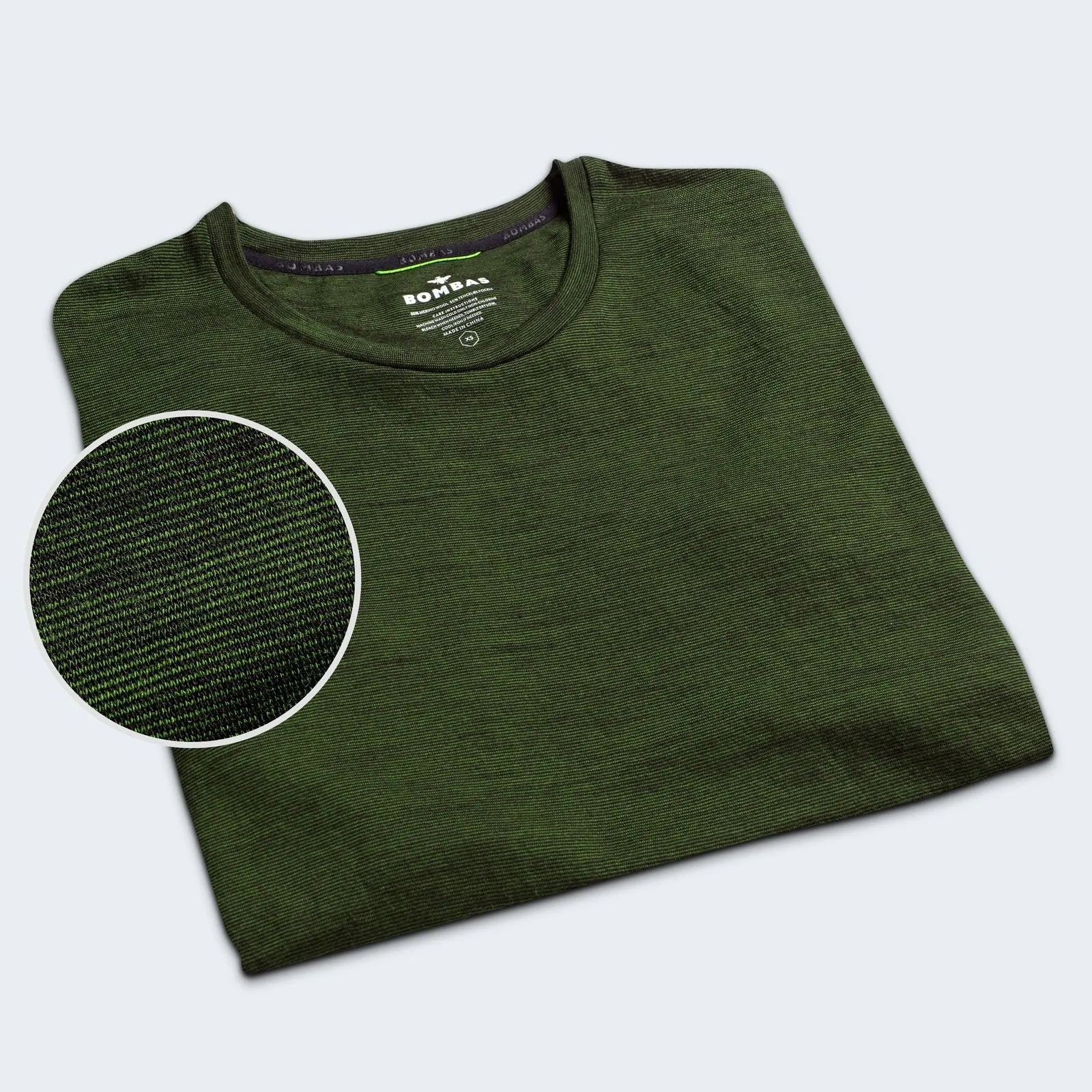 Men's Merino Wool Crew Neck T-Shirt