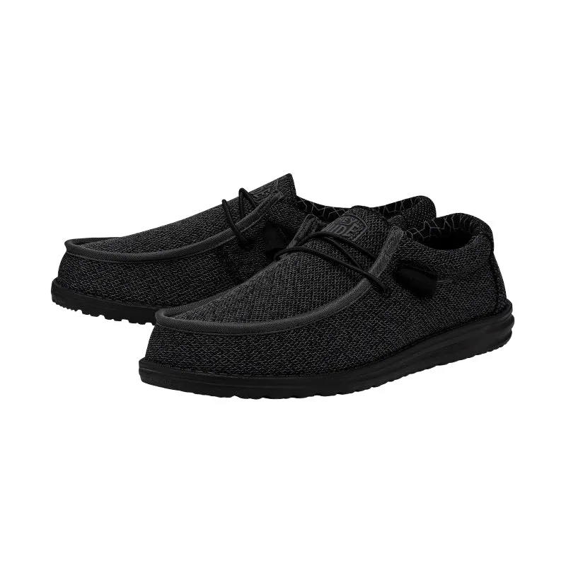 Men's Wally Sox (Wide) Micro Total Black