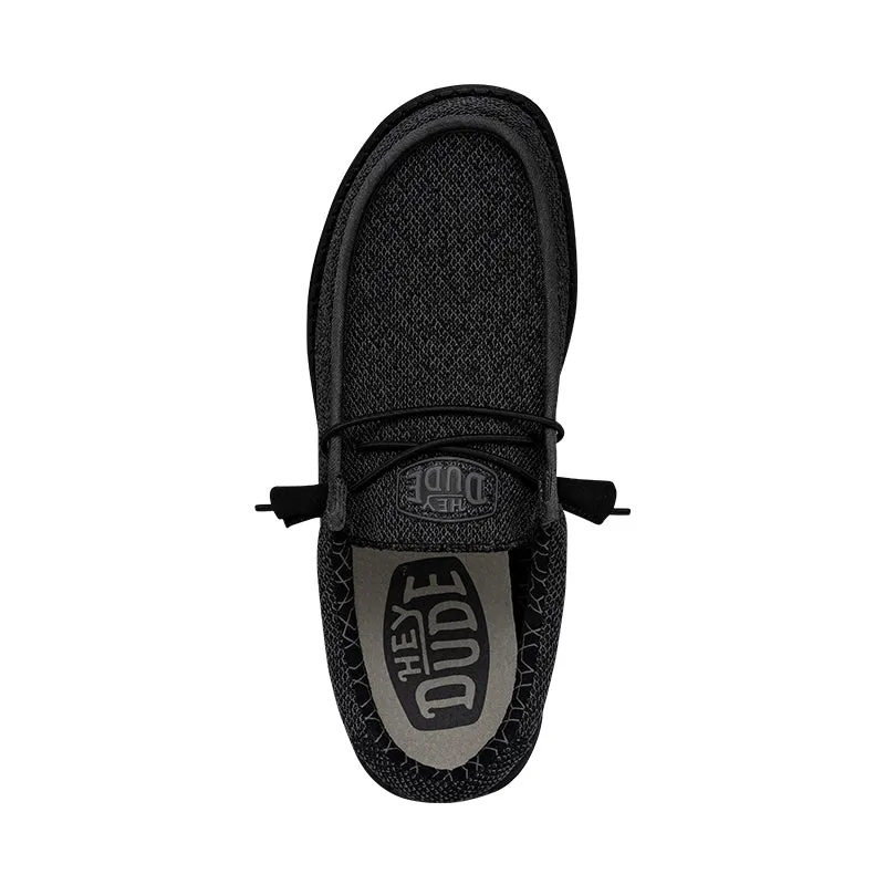 Men's Wally Sox (Wide) Micro Total Black