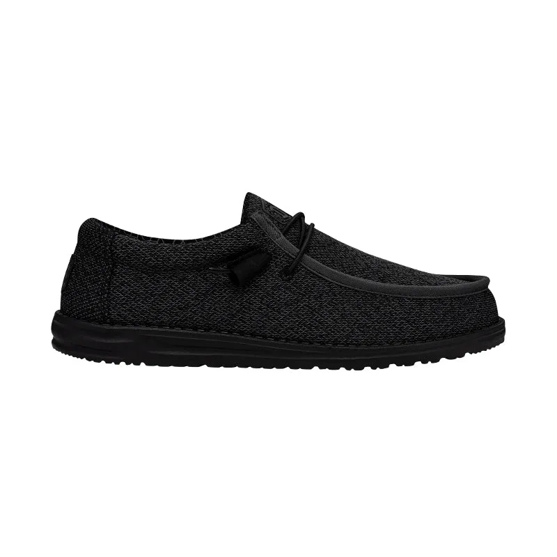 Men's Wally Sox (Wide) Micro Total Black