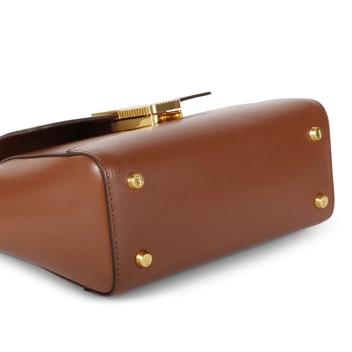 Mini Marly Gold Edition - Cuir Box Camel