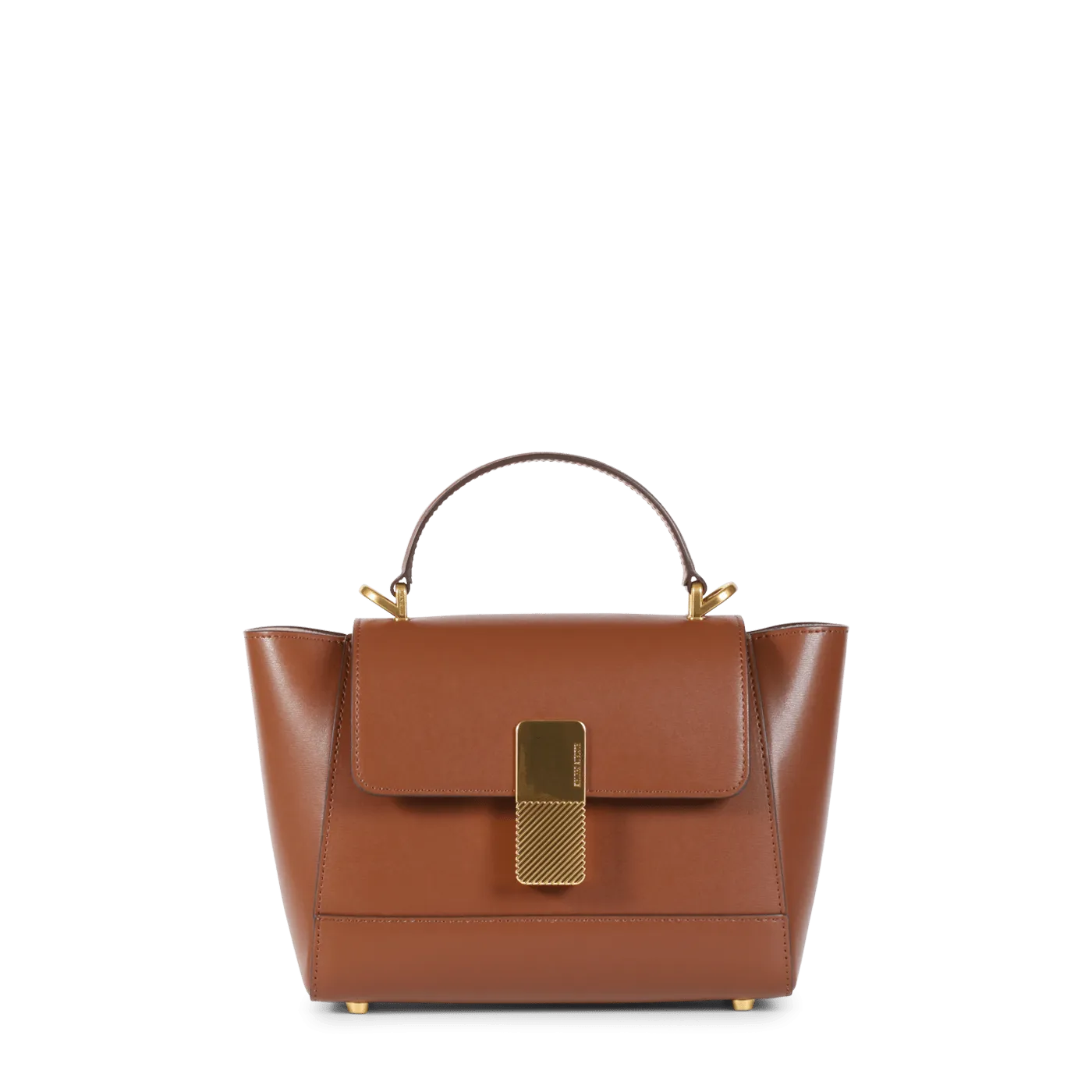 Mini Marly Gold Edition - Cuir Box Camel