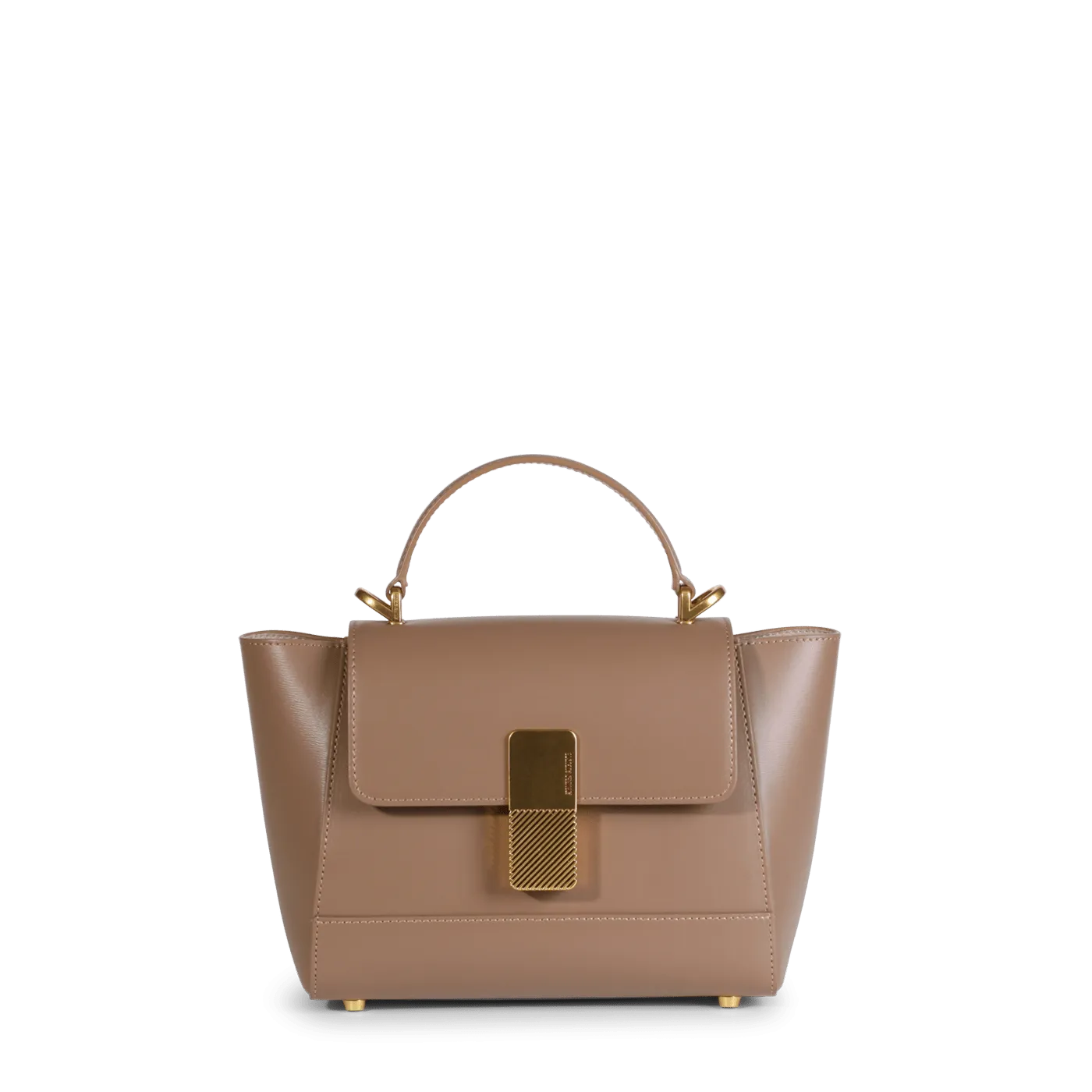 Mini Marly Gold Edition - Cuir Box Taupe