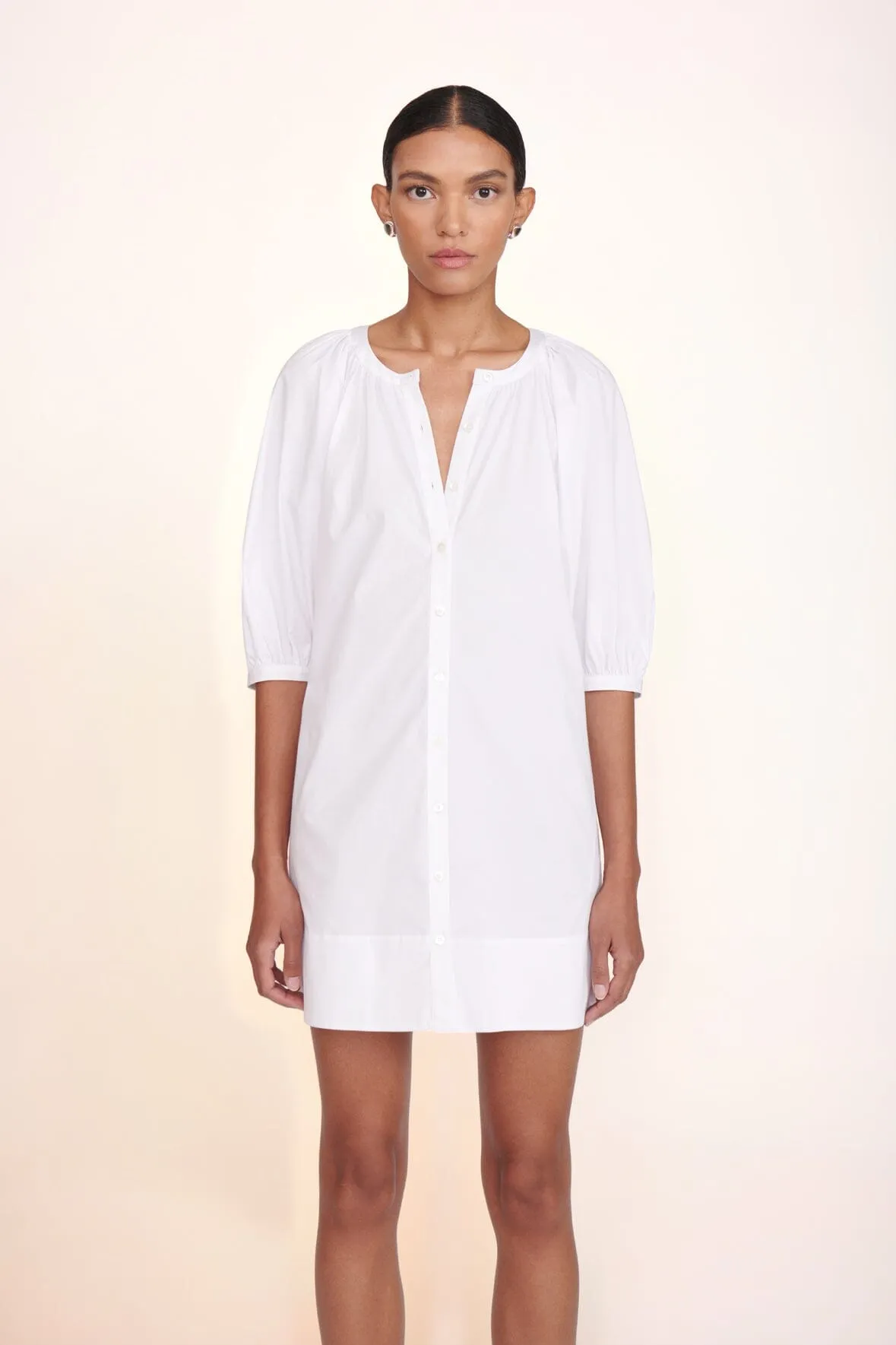 MINI VINCENT DRESS | WHITE