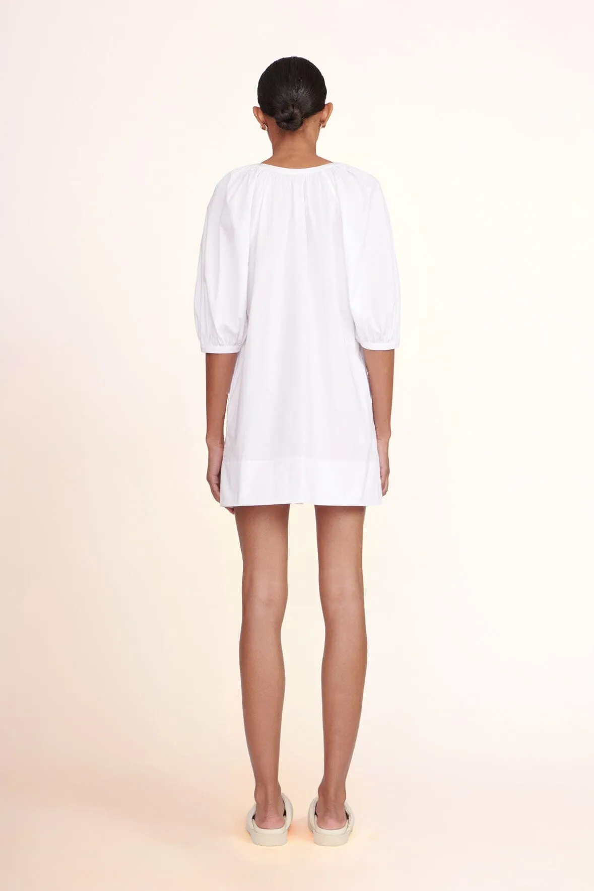 MINI VINCENT DRESS | WHITE