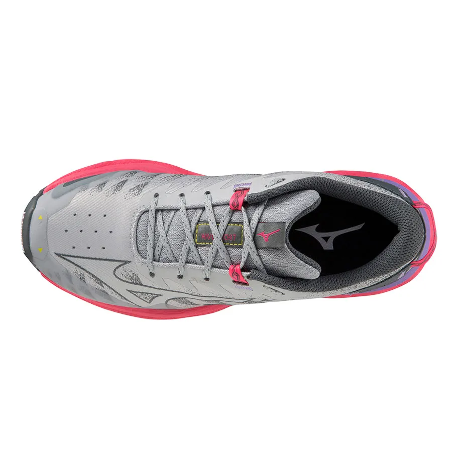 Mizuno Wave Daichi 7 Gris Rosa Lila