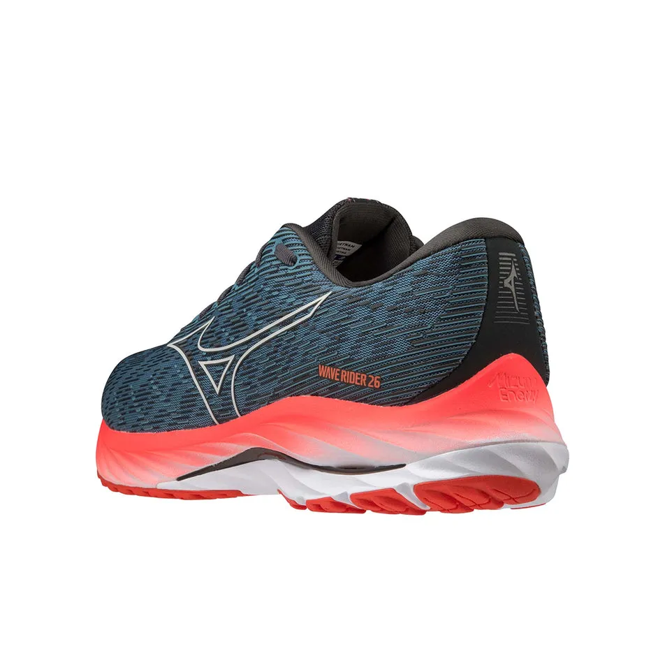 Mizuno Wave Rider 26 (Mens) - Provincial Blue/Nimbus Cloud/Soleil