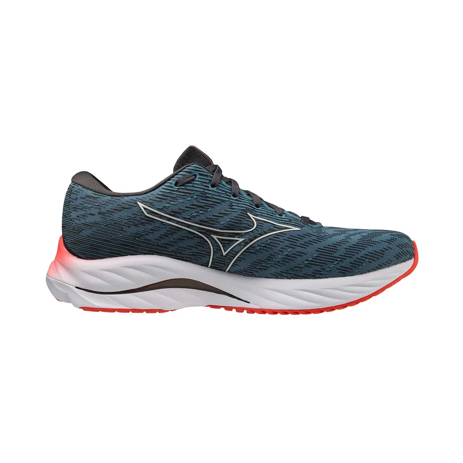 Mizuno Wave Rider 26 (Mens) - Provincial Blue/Nimbus Cloud/Soleil