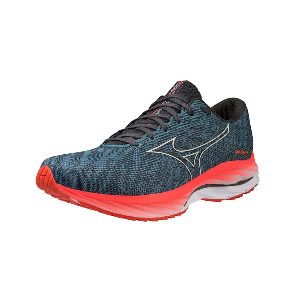 Mizuno Wave Rider 26 (Mens) - Provincial Blue/Nimbus Cloud/Soleil