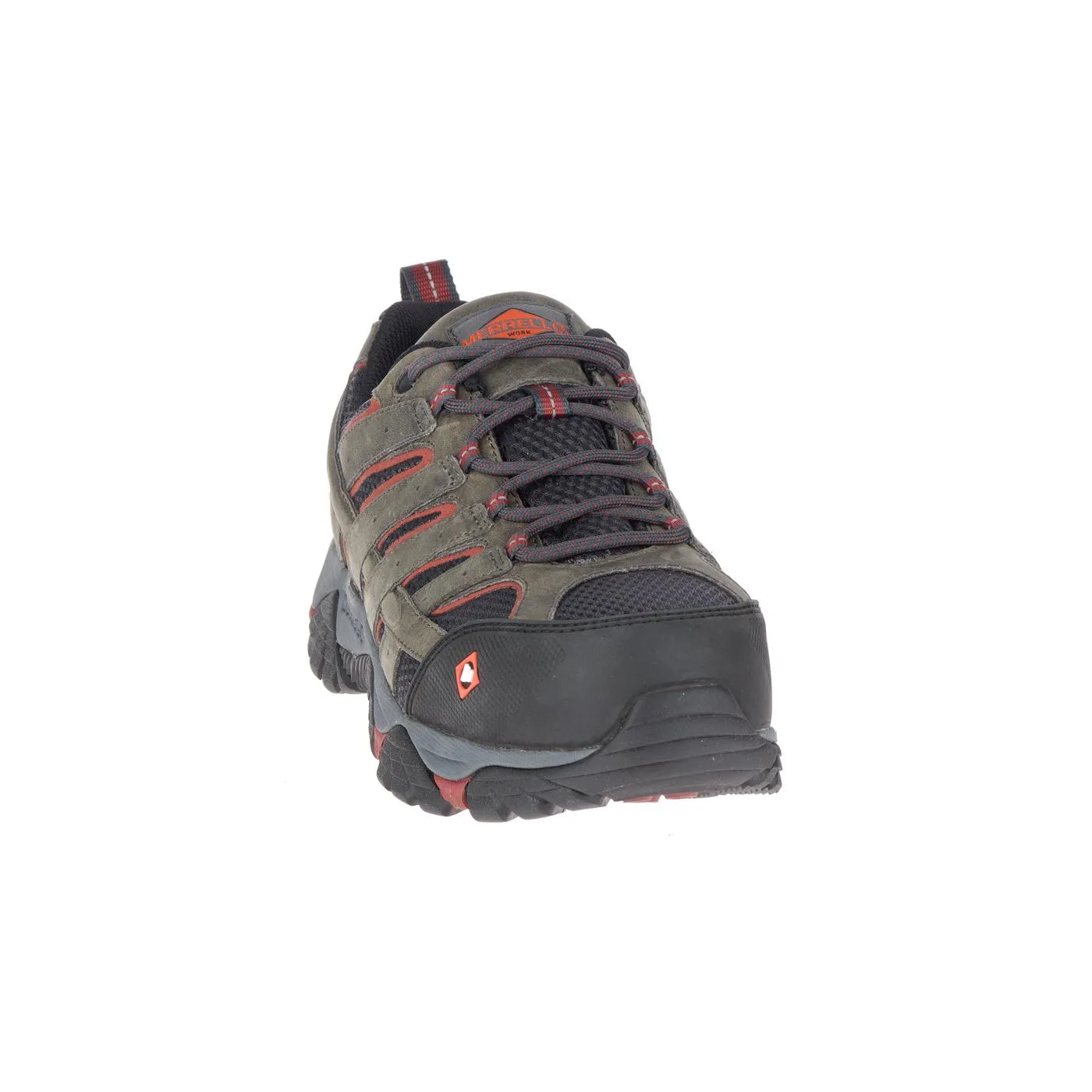 Moab Vertex Vent Men's Composite-Toe Work Shoes Pewter