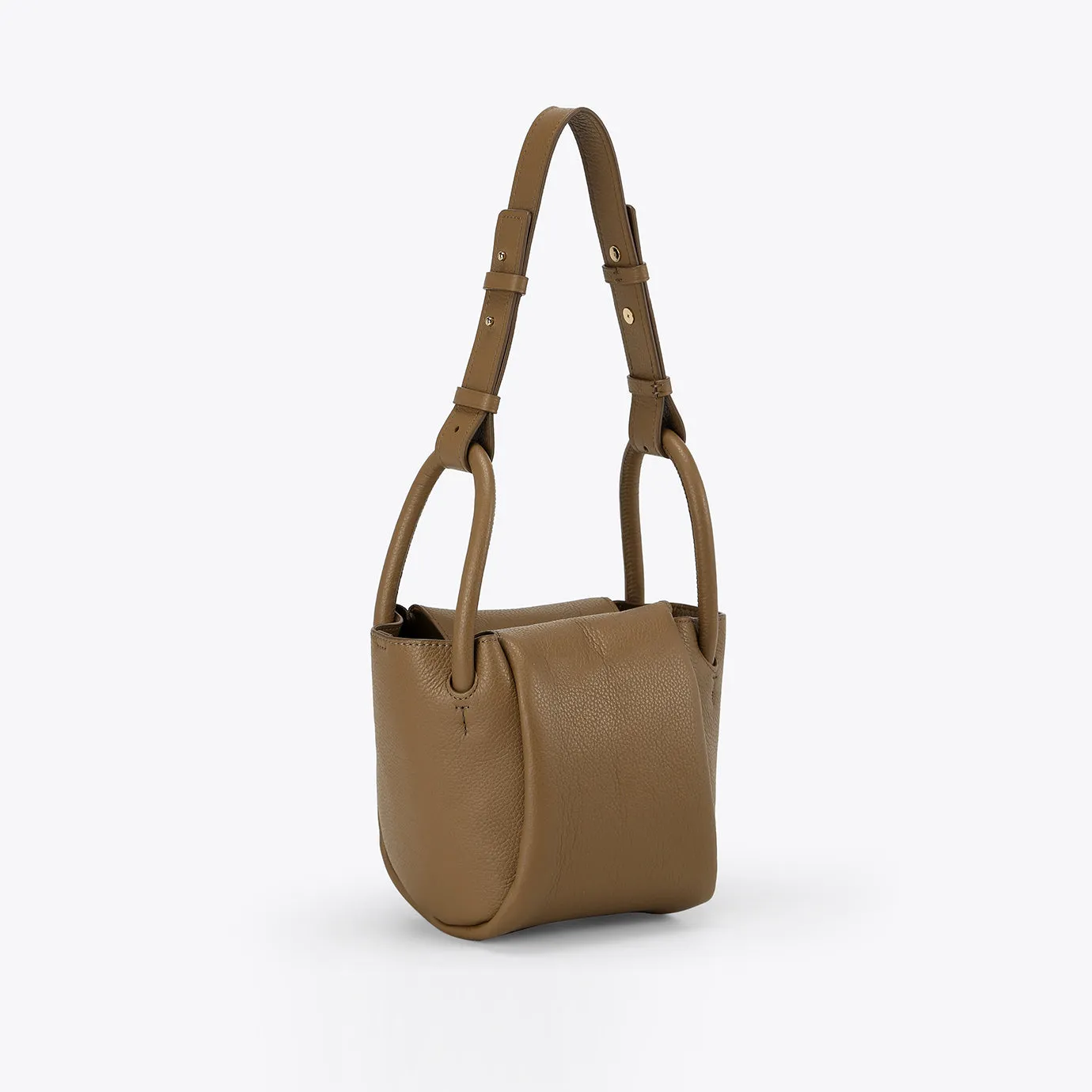 NADIA Mini Satchel - Caramel