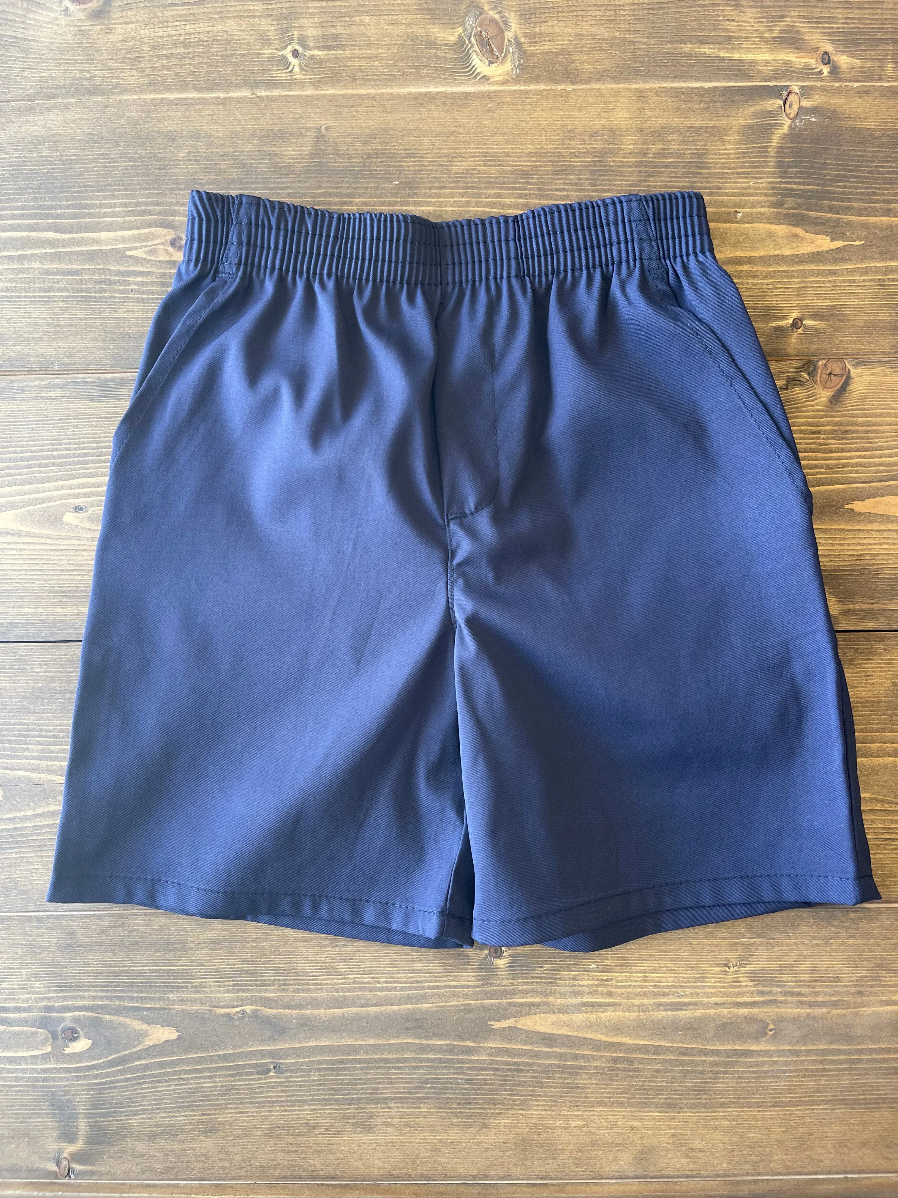 Navy Performance Pull On Short - Boys