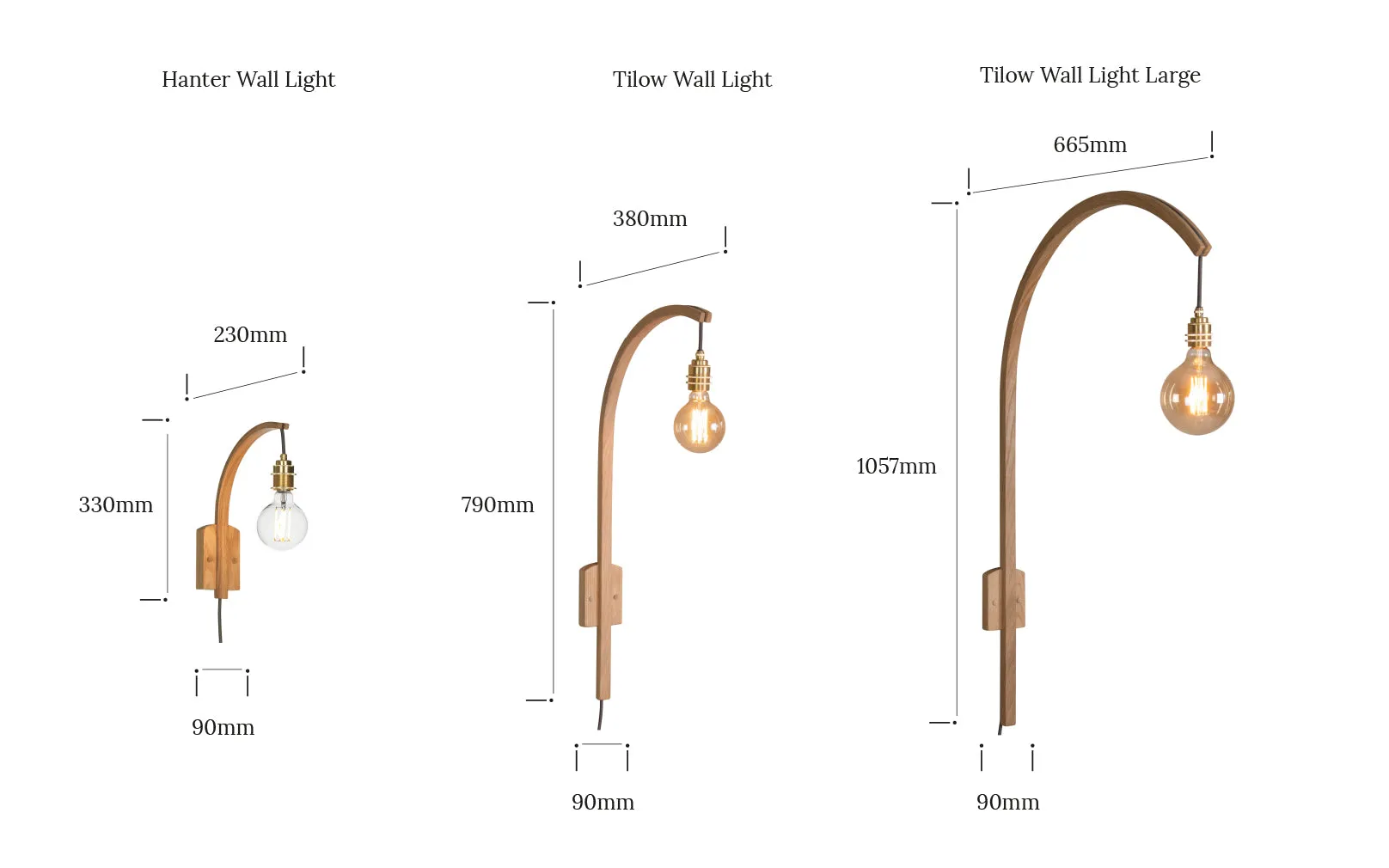 No.1 - Tilow Wall Light Large