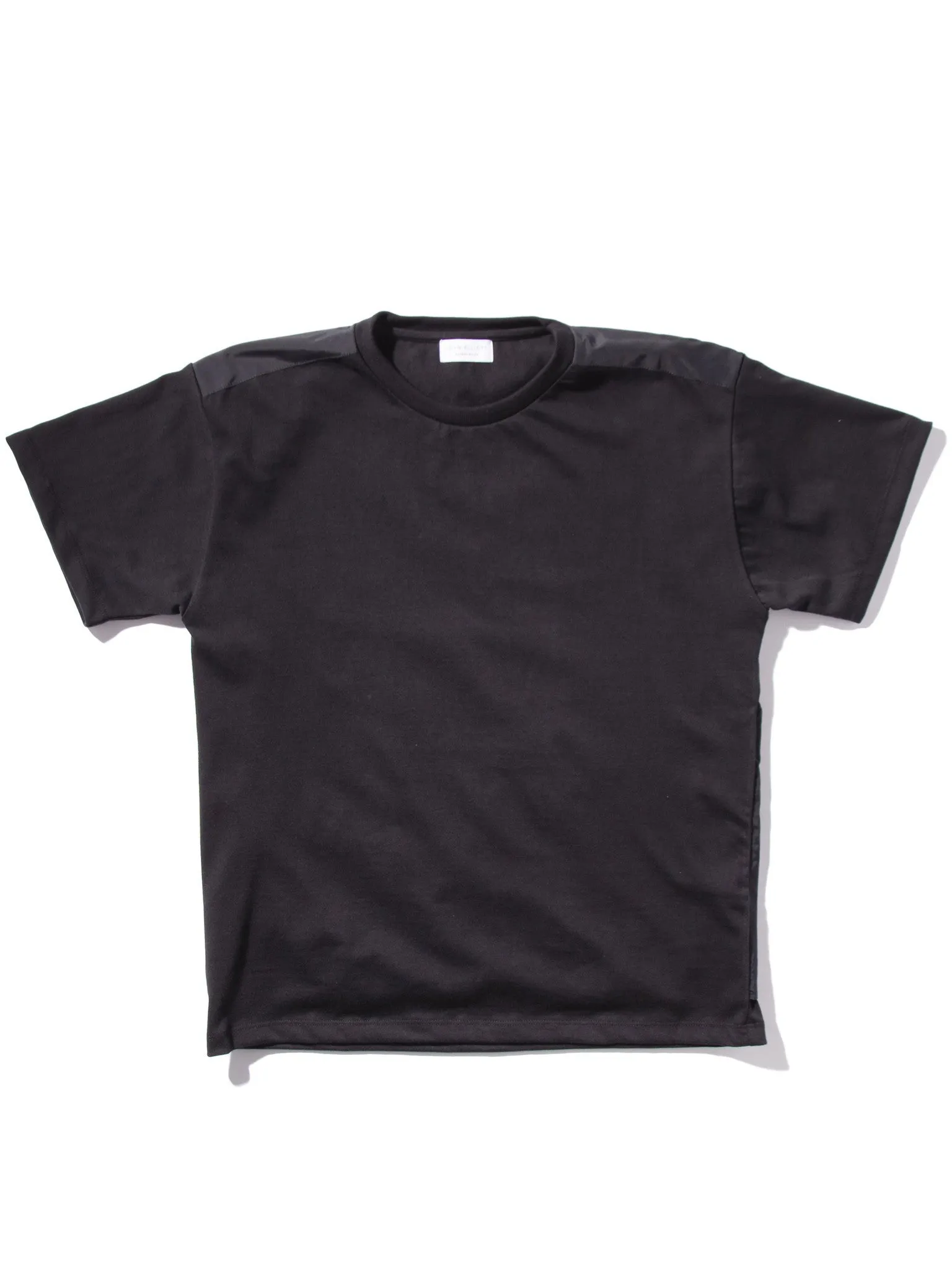 Nylon Back Panel T-Shirt