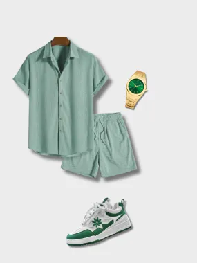 Old Money Green Ibiza Outfit