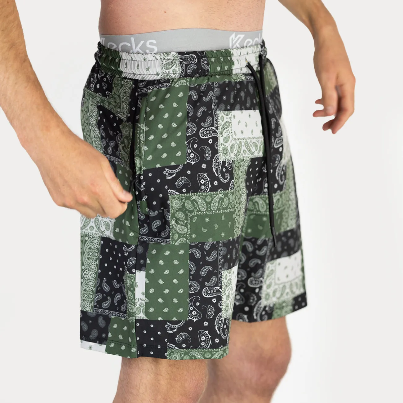 Paisley Mens Tech Short