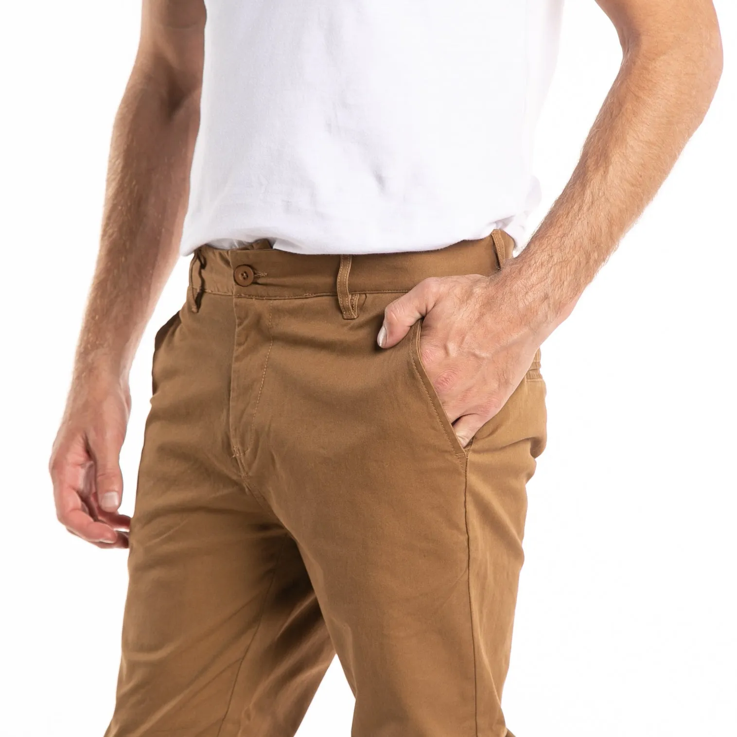 Pantalon Rusty Clyde 2 Pant* Camel