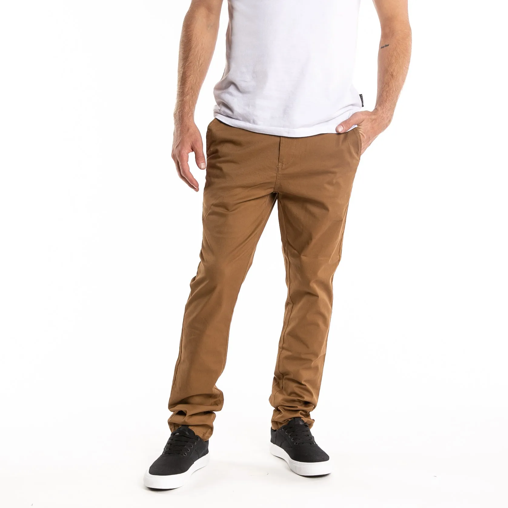 Pantalon Rusty Clyde 2 Pant* Camel