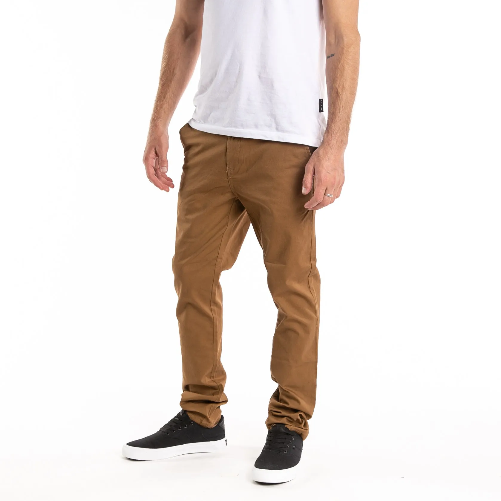 Pantalon Rusty Clyde 2 Pant* Camel