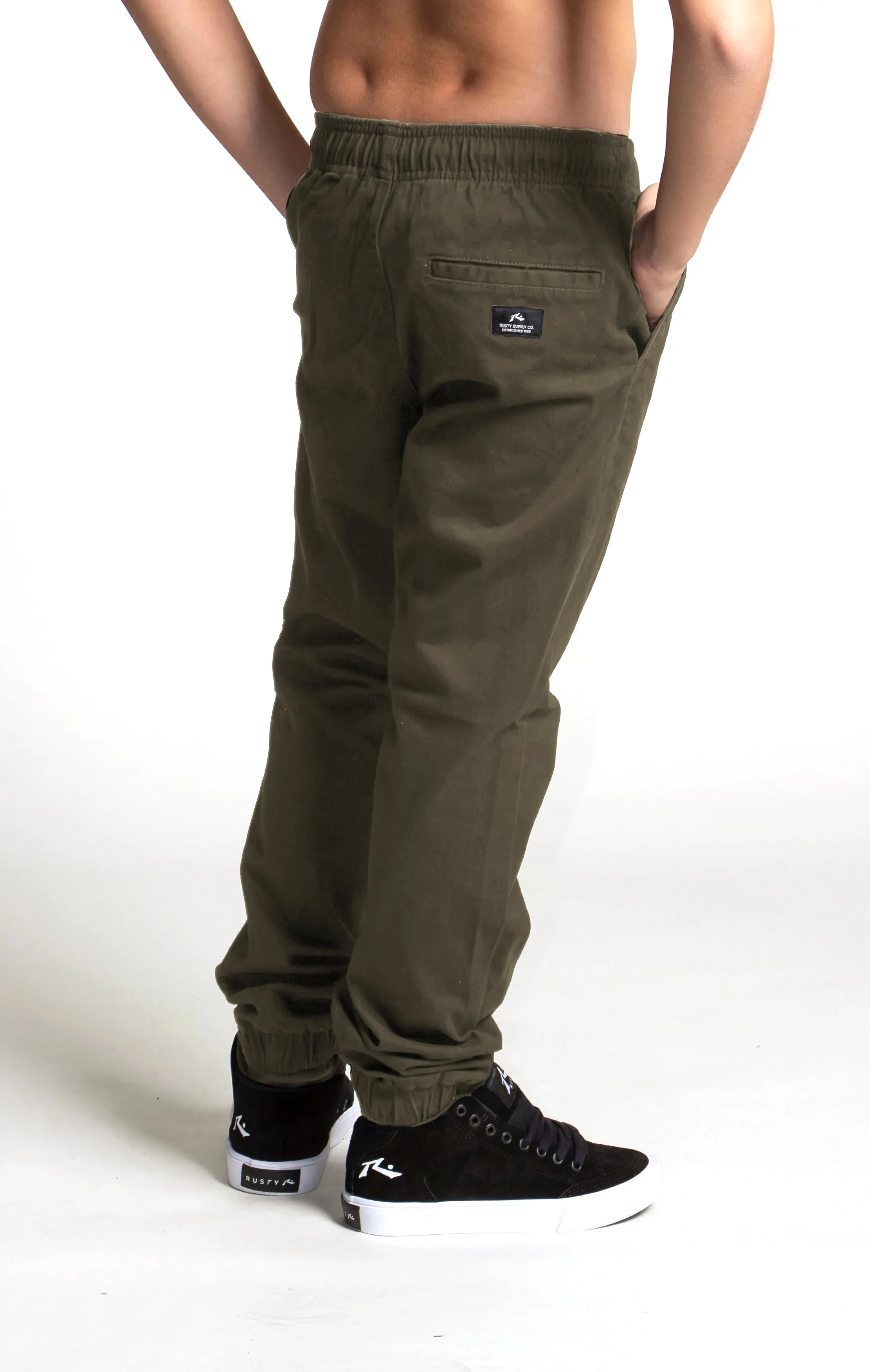 Pantalon Rusty Hook Out 2 Pant Jr* Army