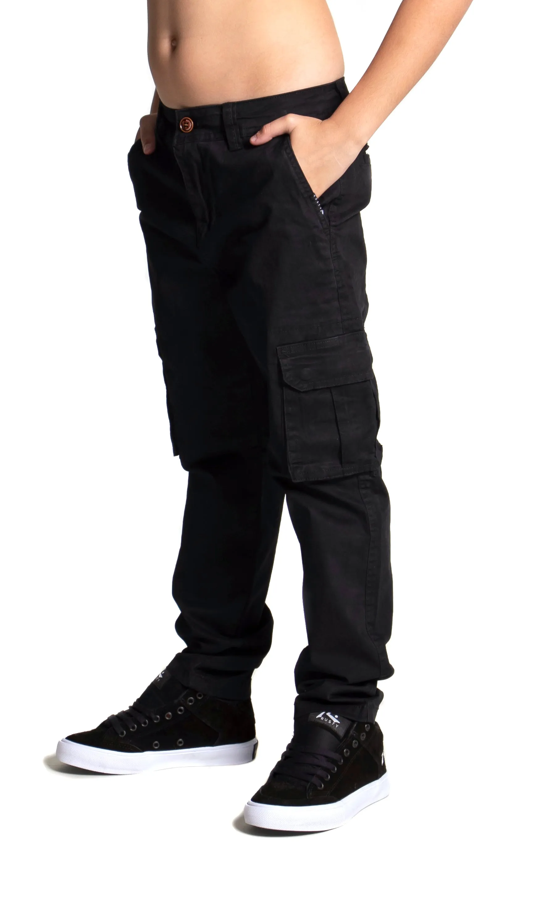 Pantalon Rusty Z-Charge Pant Jr Negro