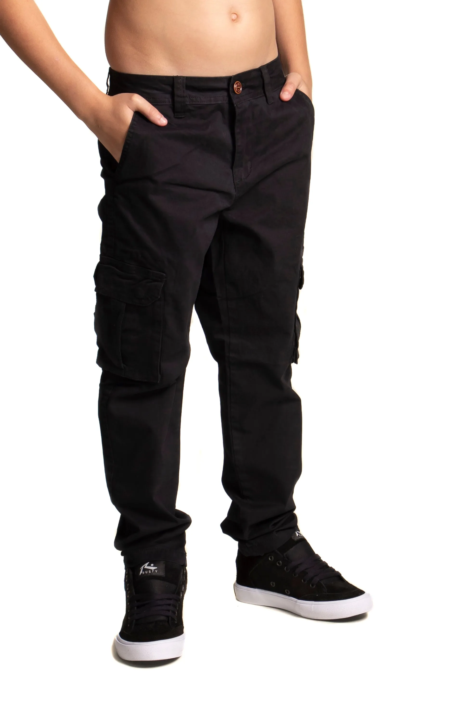 Pantalon Rusty Z-Charge Pant Jr Negro