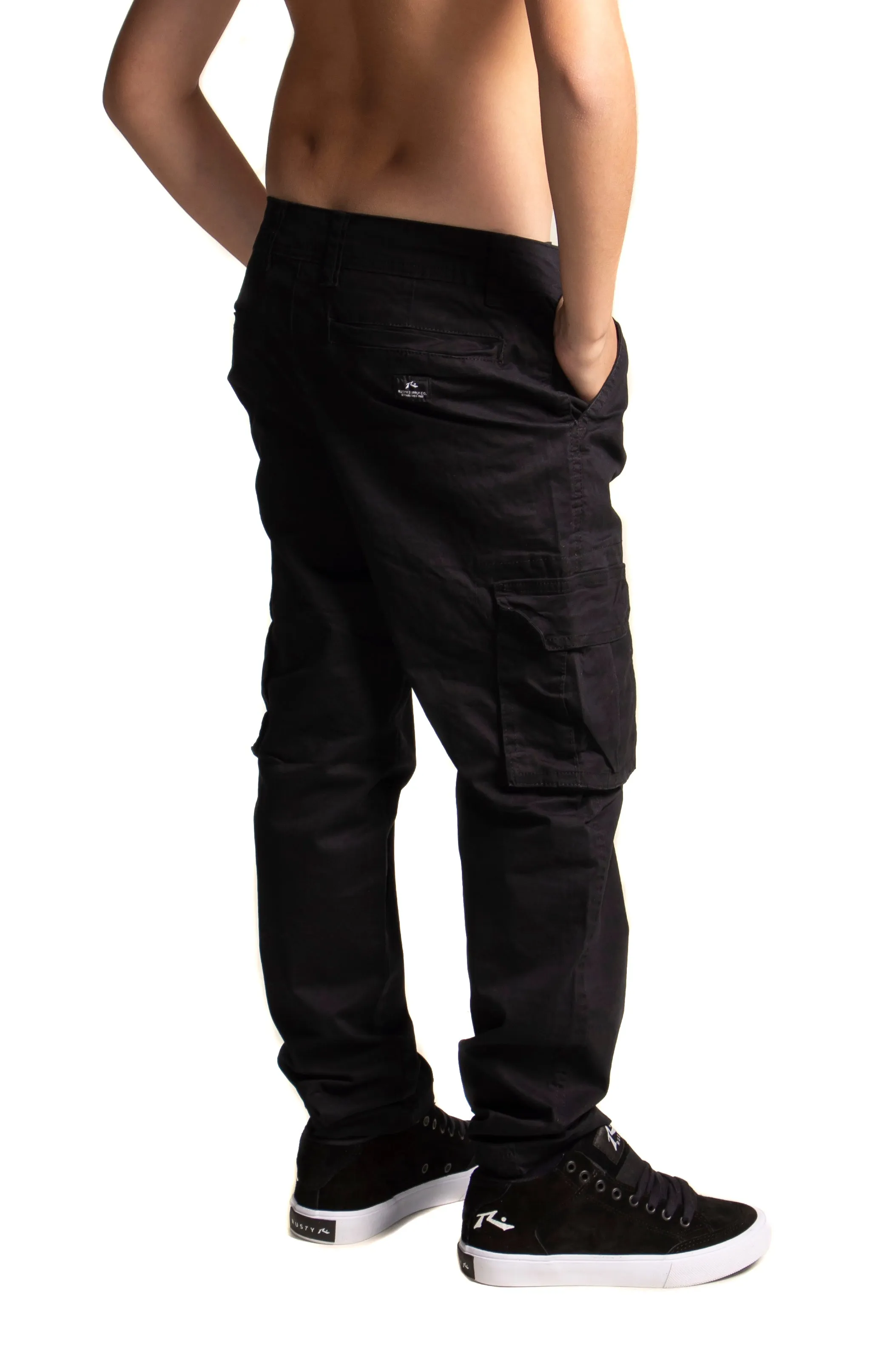 Pantalon Rusty Z-Charge Pant Jr Negro