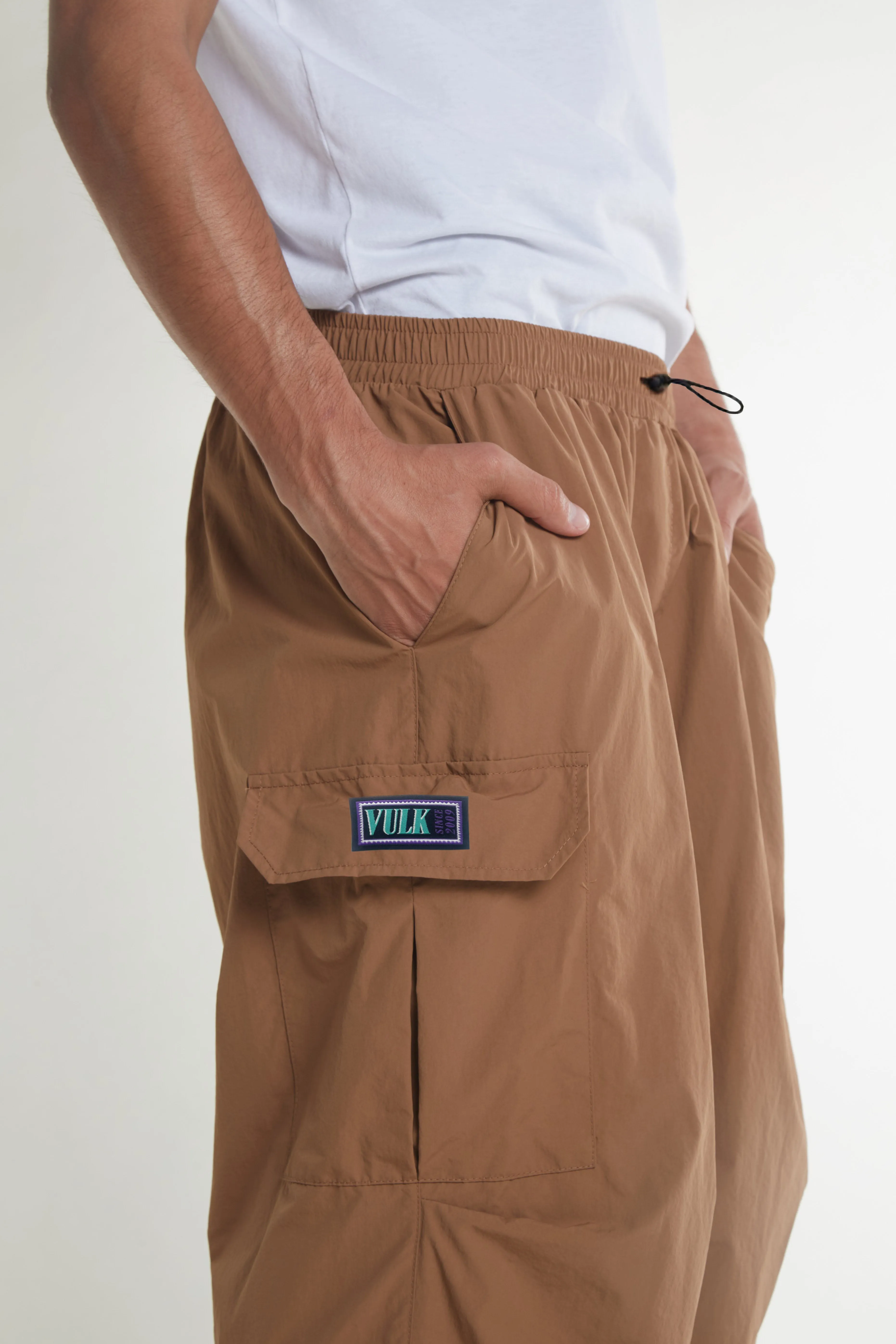 Pantalon Vulk Jess Parachutes Pant Brown