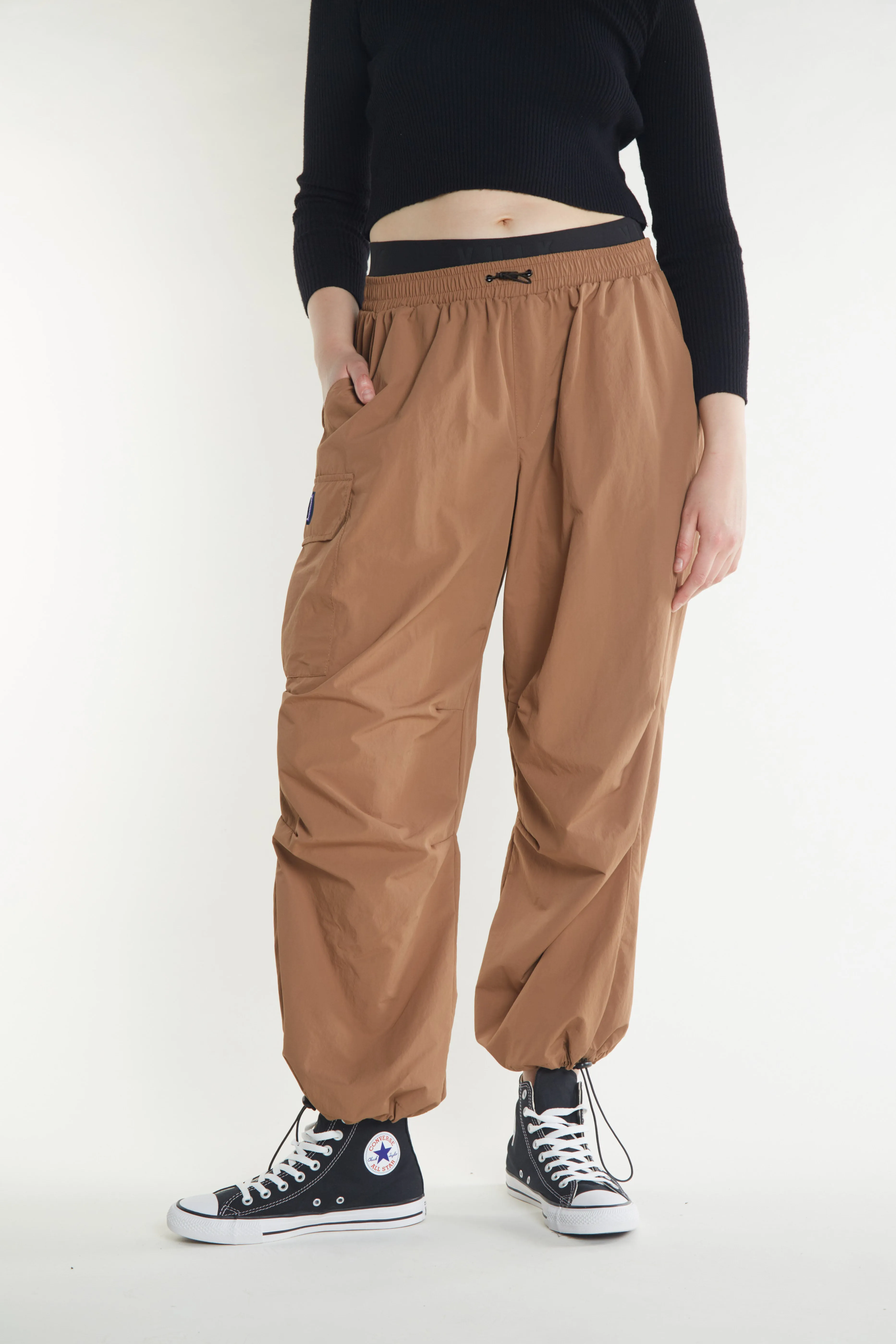 Pantalon Vulk Jess Parachutes Pant Brown