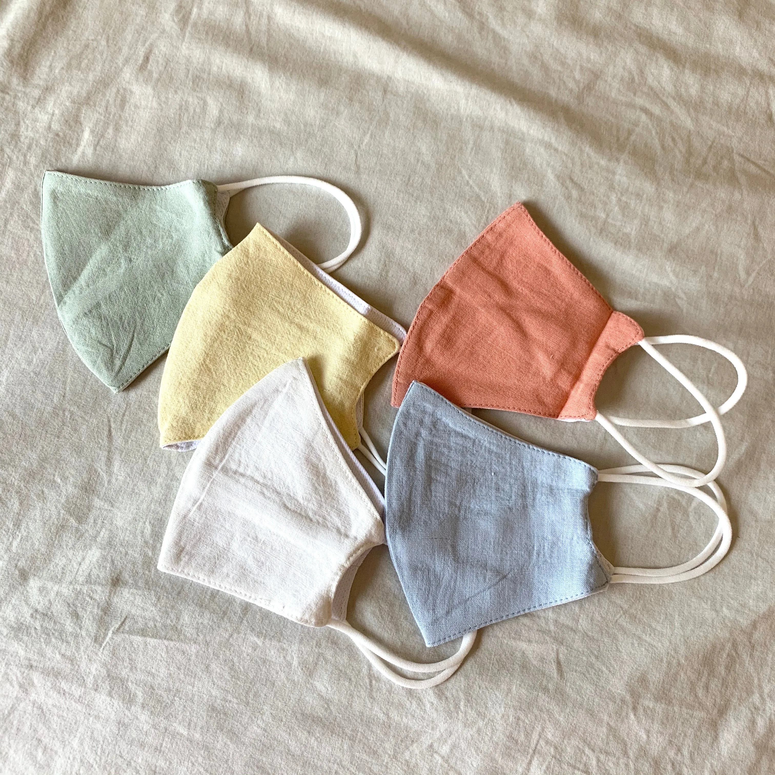 Pastel Filter Pocket Reusable Face Mask